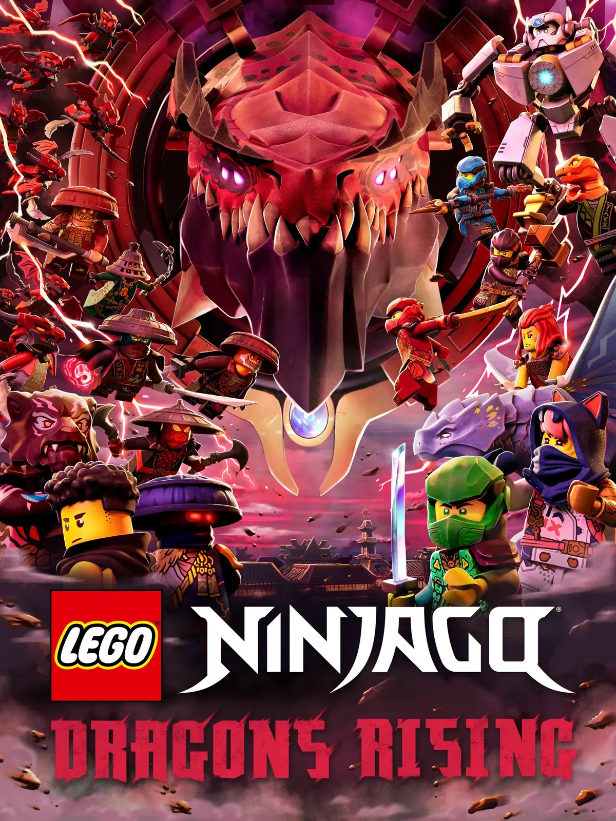 bg cover for Ninjago, le soulèvement des dragons